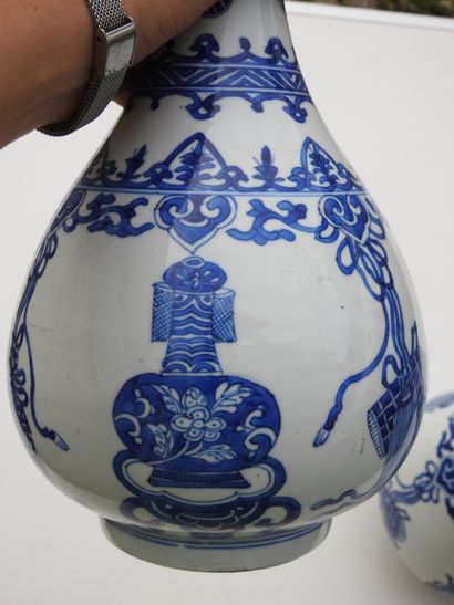 CHINE - Epoque KANGXI (1662 - 1722)
Paire...
