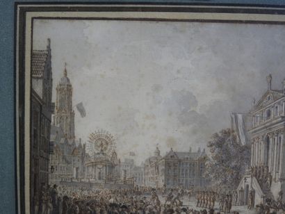 Dirk LANGENDYK (Rotterdam, 1748-1805): Proclamation...