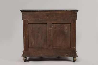 RARE MEUBLE A HAUTEUR D'APPUI en placage...