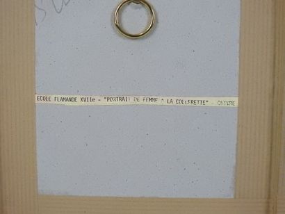 École FLAMANDE dans le gout du XVIIème siècle...