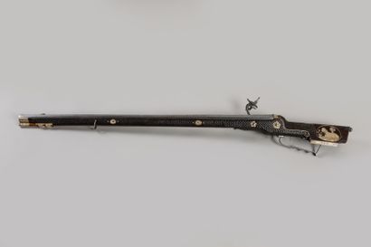 GERMANY. Pinwheel harquebus, round then octagonal...