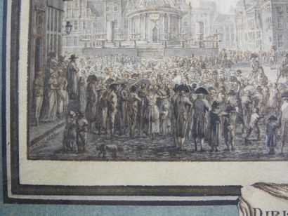Dirk LANGENDYK (Rotterdam, 1748-1805): Proclamation...