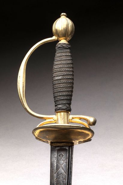 Officer's sword for the Gendarmes de la Maison...