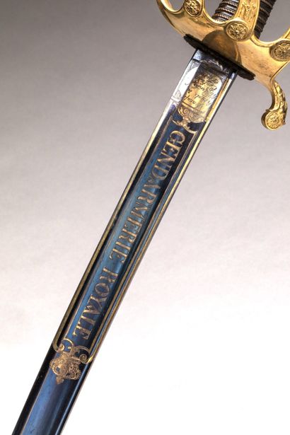 SABRE for a senior officer of the Royal Gendarmerie,...