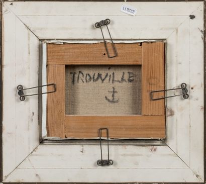 Jacques BOUYSSOU (1926-1997): Trouville....