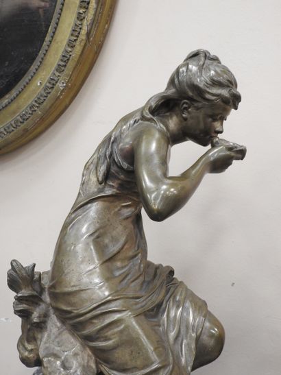 Mathurin MOREAU (1822-1912)
La source ou...