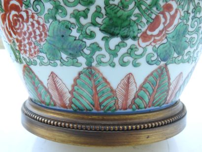 CHINE - Epoque KANGXI (1662-1722) 
Potiche...