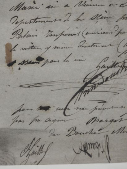 CARICATURE DE NAPOLEON III réalisée à la...