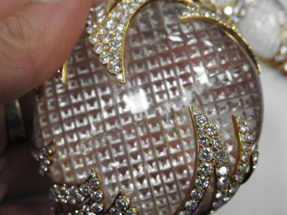 M. GERARD: Necklace in yellow gold 750 thousandths...