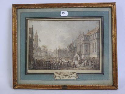 Dirk LANGENDYK (Rotterdam, 1748-1805): Proclamation...