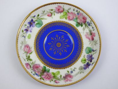 SEVRES: Four porcelain tea cups and saucers...
