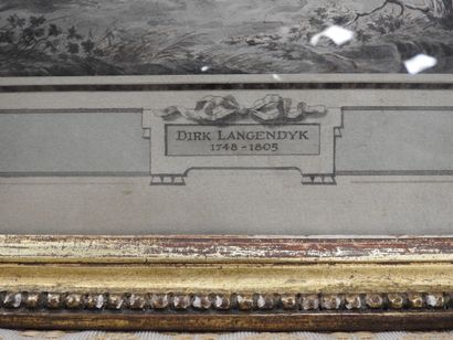 Dirk LANGENDYK (Rotterdam, 1748-1805): Scène...