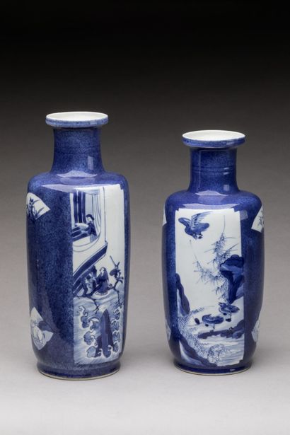 CHINE - Epoque KANGXI (1662 - 1722)
Deux...