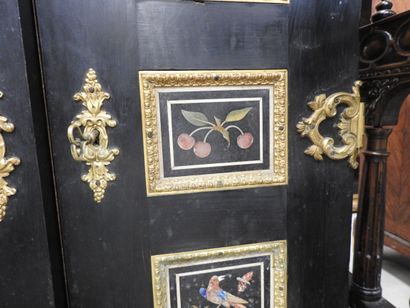 RARE MEUBLE A HAUTEUR D'APPUI en placage...