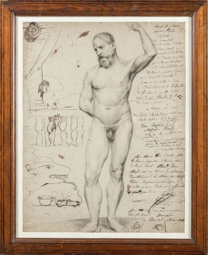 CARICATURE DE NAPOLEON III réalisée à la...