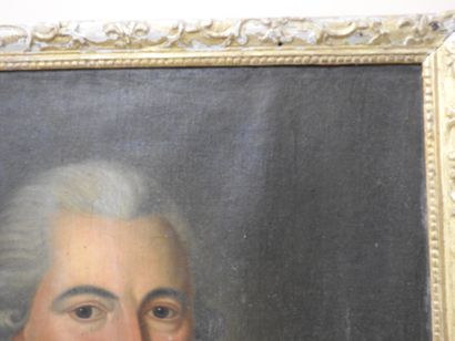 18th century FRENCH SCHOOL.
Portrait of a...