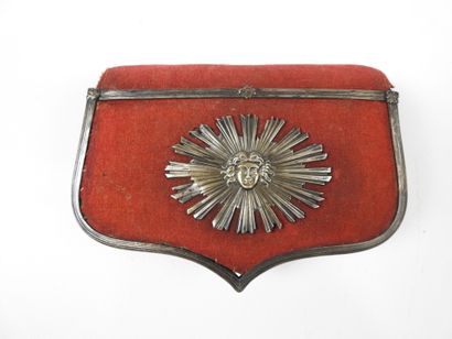 COFFRET DE GIBERNE de Garde-du-corps du Roi...