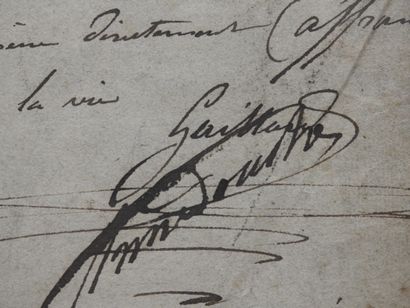 CARICATURE DE NAPOLEON III réalisée à la...