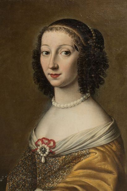 Ecole FRANCO-FLAMANDE vers 1660
Portrait...