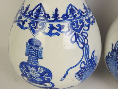 CHINE - Epoque KANGXI (1662 - 1722)
Paire...