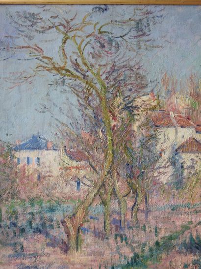 Gustave LOISEAU (1865-1935): 
Plum trees...