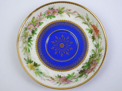 SEVRES: Four porcelain tea cups and saucers...
