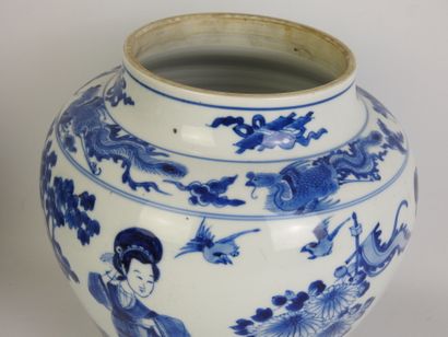 CHINE - Epoque KANGXI (1662 - 1722)
Paire...