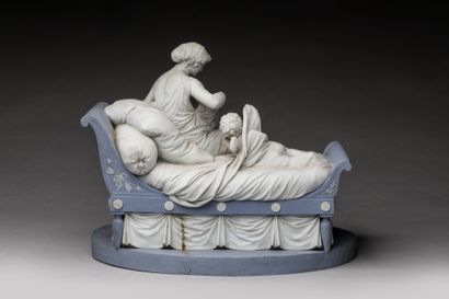 Simon-Louis BOIZOT (1743-1809) after 
L'Insomnie,...