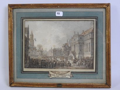 Dirk LANGENDYK (Rotterdam, 1748-1805): Proclamation...