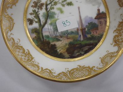 SEVRES : 
Soft-paste porcelain litron beaker...