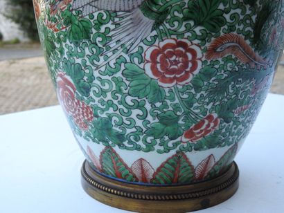 CHINE - Epoque KANGXI (1662-1722) 
Potiche...