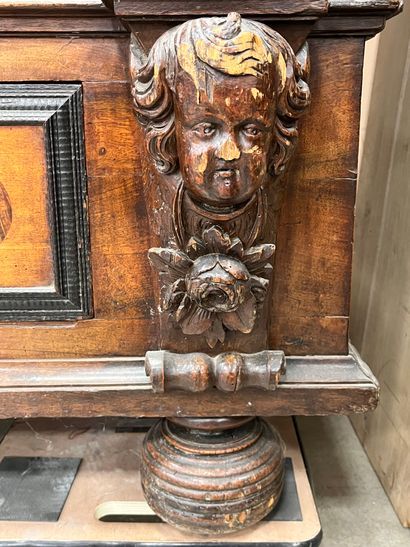 Importante ARMOIRE en bois naturel, bois...