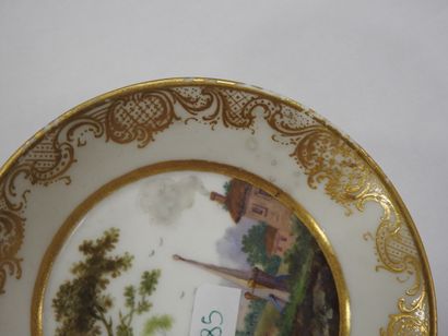 SEVRES : 
Soft-paste porcelain litron beaker...