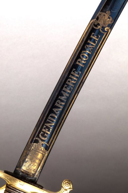 SABRE for a senior officer of the Royal Gendarmerie,...