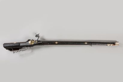 GERMANY. Pinwheel harquebus, round then octagonal...