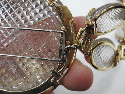 M. GERARD: Necklace in yellow gold 750 thousandths...