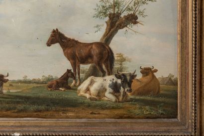 Jean Baptiste BERRÉ (1777-1838) : les vaches...