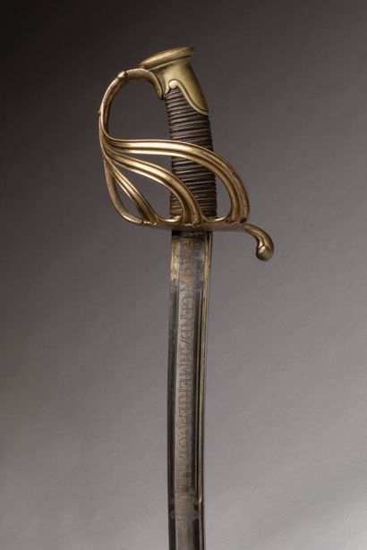 SABRE d'officier de la gendarmerie royale...