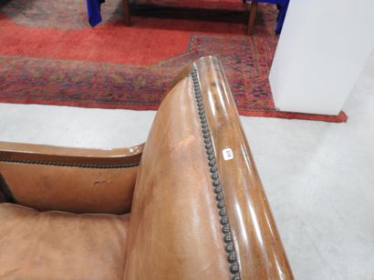 Pair of mahogany shepherd's chairs, backs...