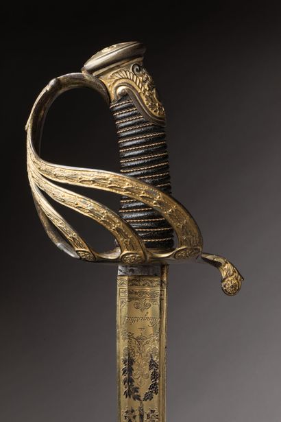 SABRE for a senior officer of the Royal Gendarmerie,...