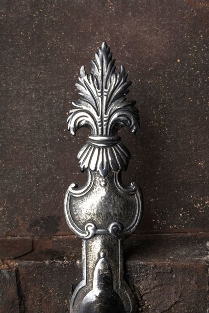 SILVER GUARDS for an officer's pistol of...
