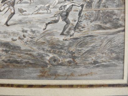 Dirk LANGENDYK (Rotterdam, 1748-1805): Scène...