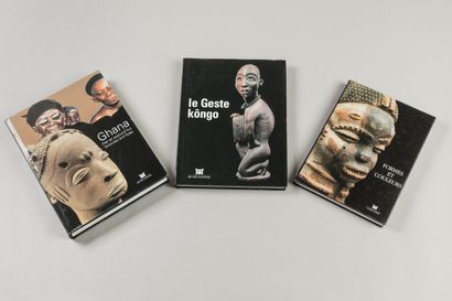 AFRIQUE
Réunion de 3 catalogues d'exposition...
