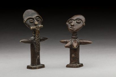 GROUPE AKAN, Côte d'Ivoire/Ghana.
Bronze...