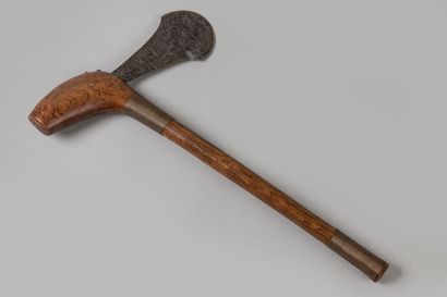 Hache d'apparat, TSHOKWE, République Démocratique...