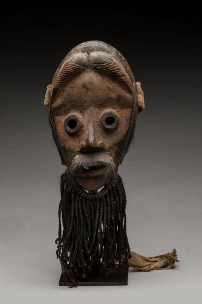 Masque de danse anthropo-zoomorphe, DAN,...
