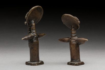 GROUPE AKAN, Côte d'Ivoire/Ghana.
Bronze...