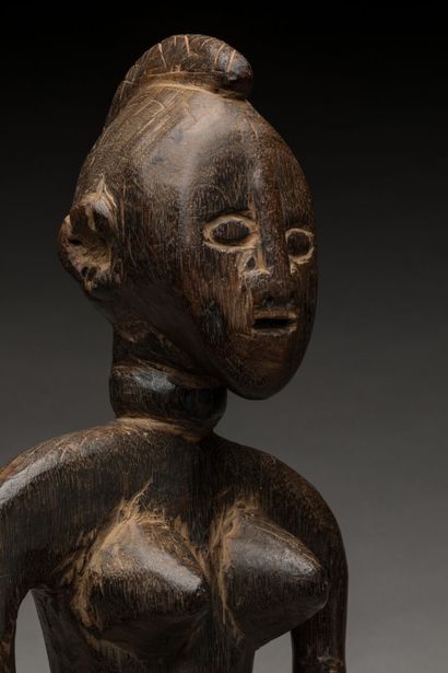 BOBO, Burkina Faso.
Bois dur, patine d'usage...