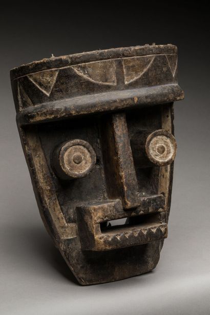 Krou, Côte d'Ivoire/Libéria.
Bois, pigments.
Les...