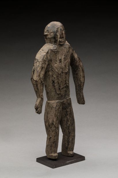 NIGERIA, Aire culturelle de la Moyenne Bénoué.
Bois...